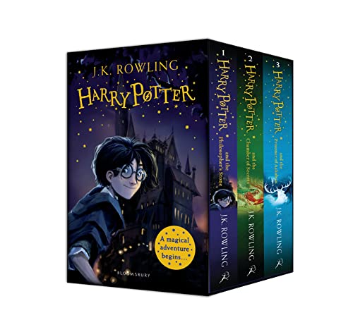Harry Potter 1–3 Box Set: A Magical Adventure Begins (Set of 3 Books)